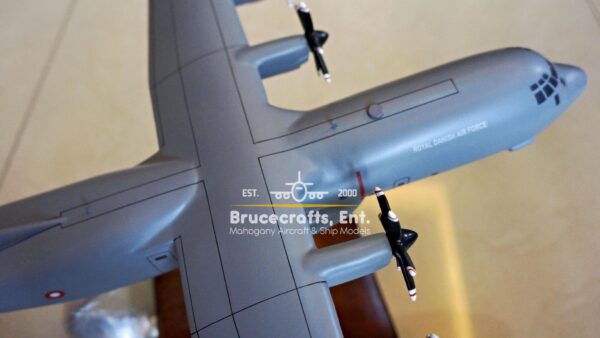 Model of Lockheed C-130 Hercules (RDAF) with detailed craftsmanship.